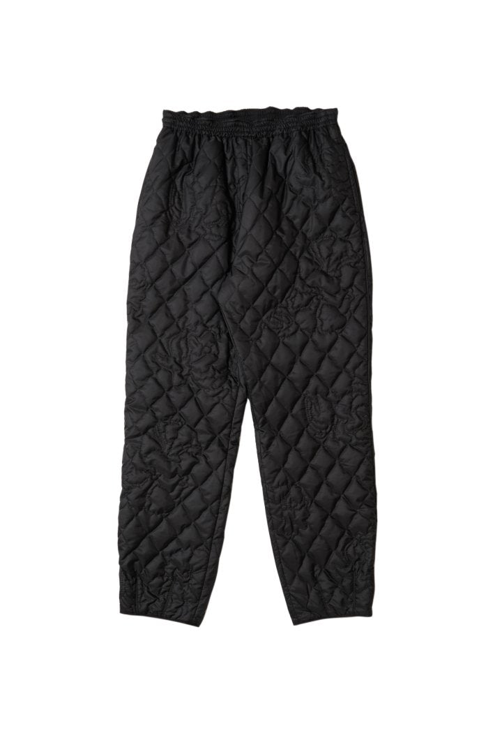 WRYHT - QUILTED SAHARA TROUSER - BLACK