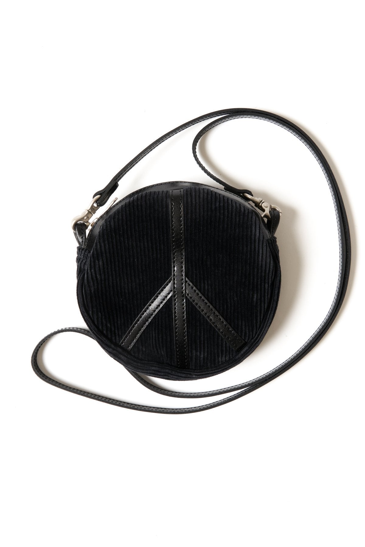 Porter Classic - CORDUROY PEACE POUCH - BLACK