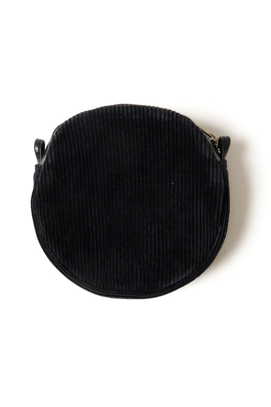 Porter Classic - CORDUROY PEACE POUCH - BLACK