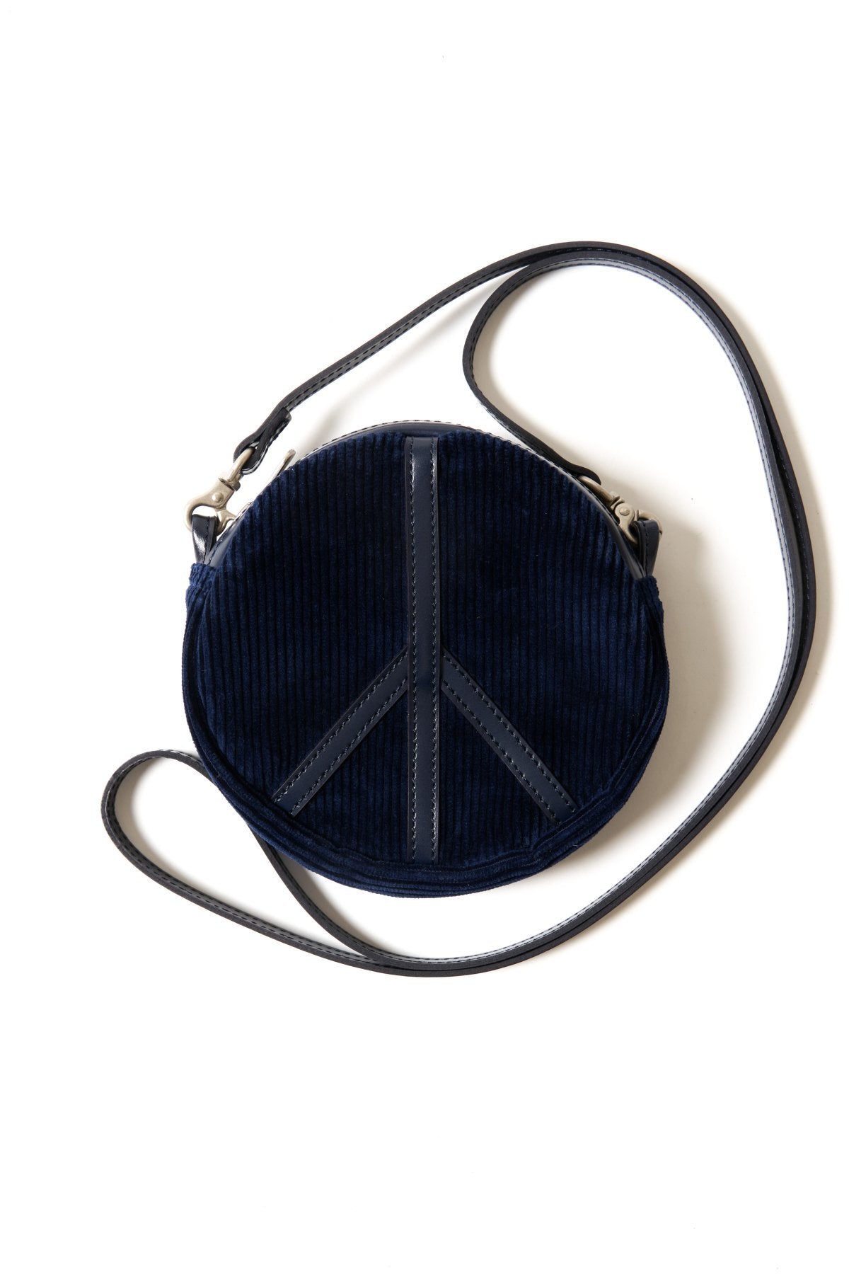 Porter Classic - CORDUROY PEACE POUCH - BLUE