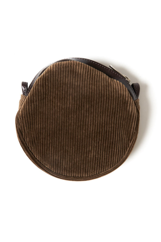 Porter Classic - CORDUROY PEACE POUCH - BROWN