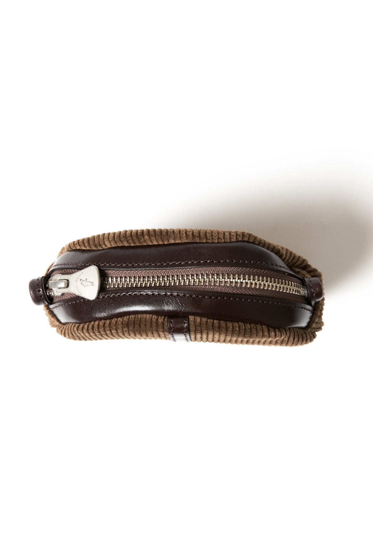 Porter Classic - CORDUROY PEACE POUCH - BROWN