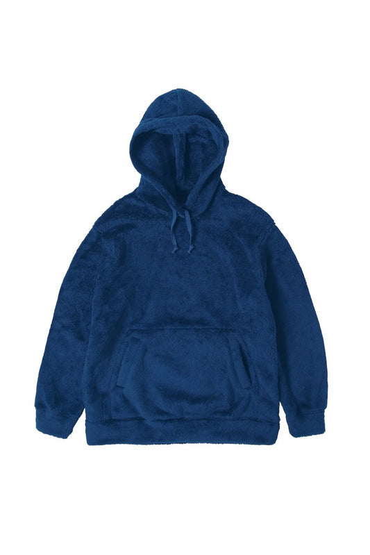 Porter Classic - HIGH LOFT FLEECE PARKA (POLARTEC) - BLUE