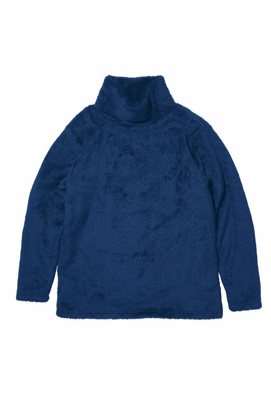 Porter Classic - HIGH LOFT FLEECE TURTLENECK (POLARTEC) - BLUE