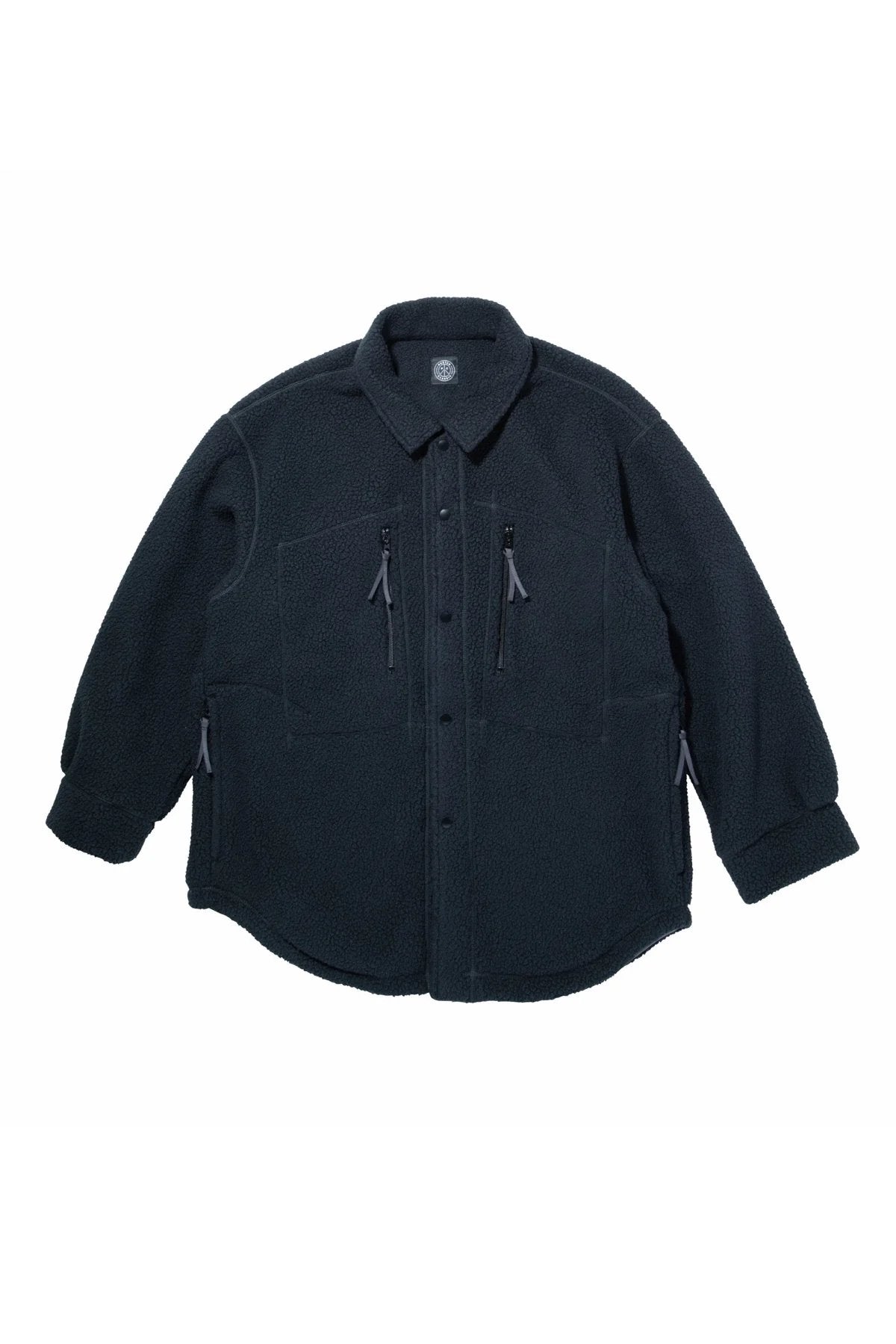 Porter Classic - FLEECE ZIP SHIRT (POLARTEC) - BLACK