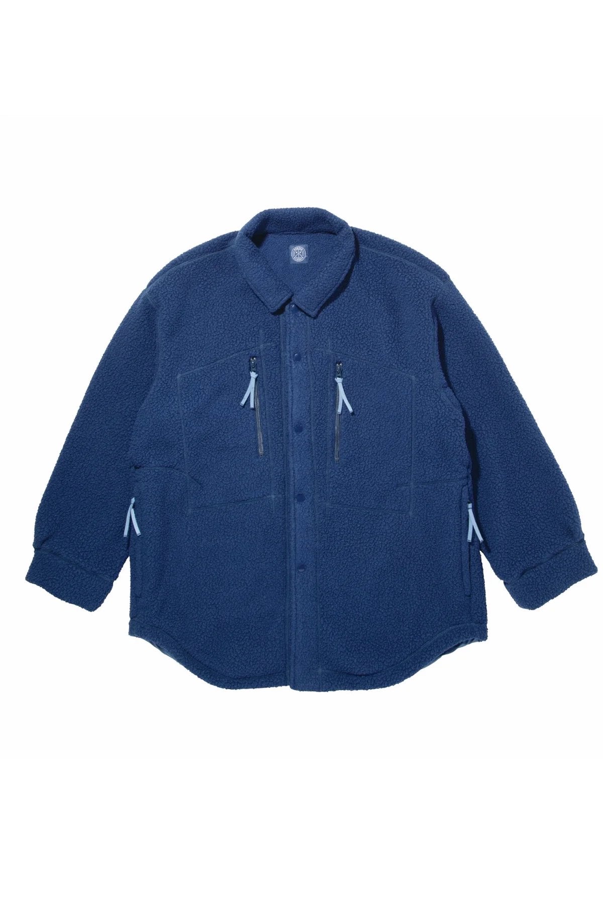 Porter Classic - FLEECE ZIP SHIRT (POLARTEC) - BLUE