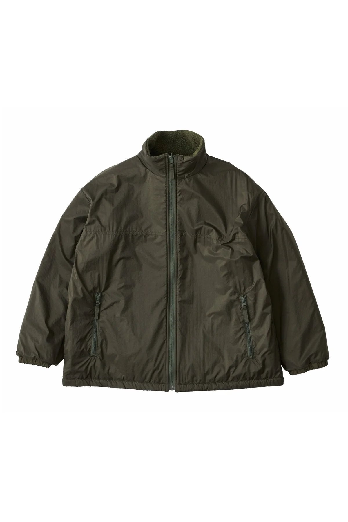 Porter Classic - LINER NYLON FLEECE ZIP UP (POLARTEC) - OLIVE