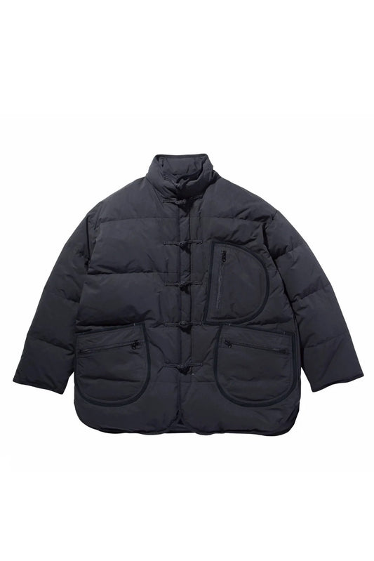 Porter Classic - WEATHER CHINESE DOWN JACKET - BLACK