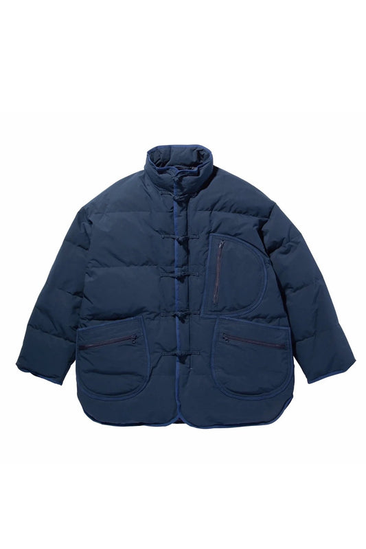 Porter Classic - WEATHER CHINESE DOWN JACKET - NAVY