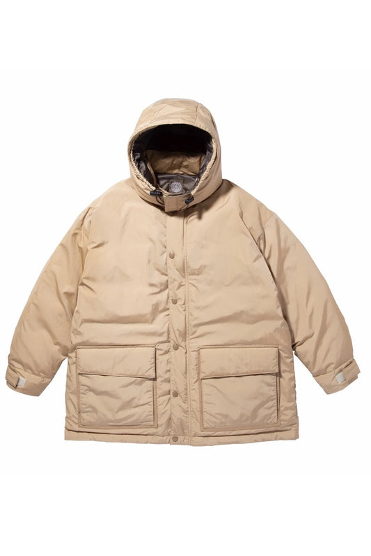 Porter Classic - SHEEN NYLON DOWN JACKET - KHAKI