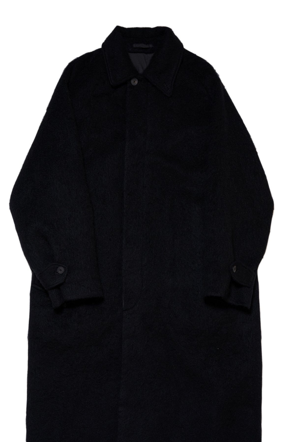 calmlence - COAT001 - BALMACAANCOAT - BLK