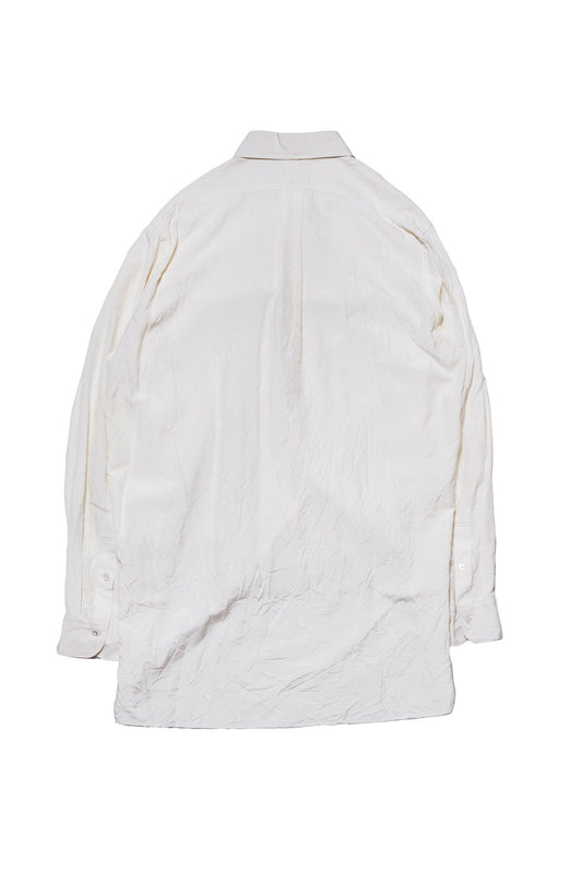 calmlence - SHIRT003 - REGULAR COLLAR SHIRT - WHITE