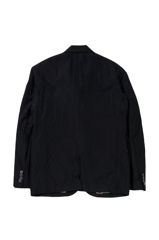 calmlence - JACKET007 - SACKCOAT - BLK