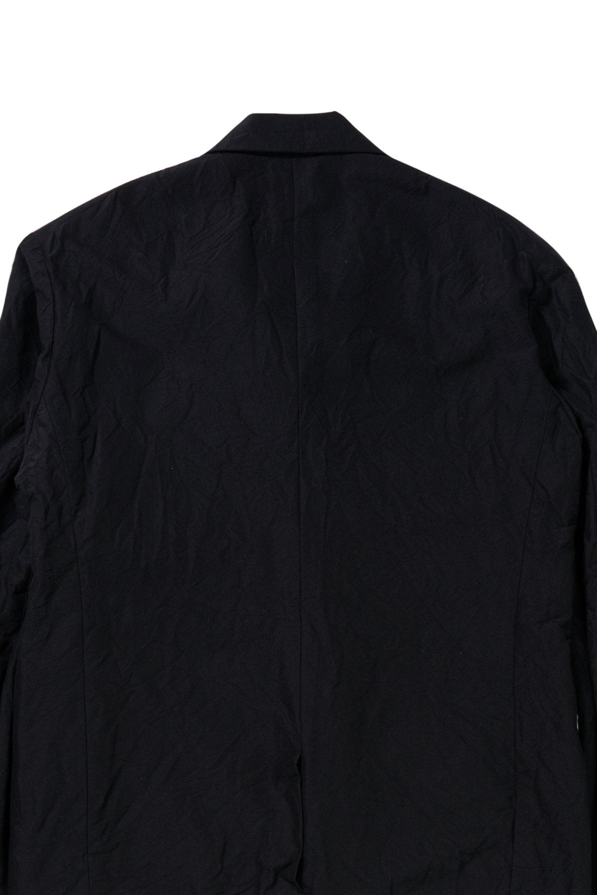 calmlence - JACKET007 - SACKCOAT - BLK