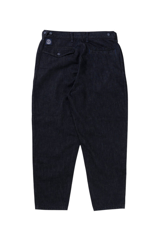 Porter Classic - FORMAL DENIM PANTS - NAVY