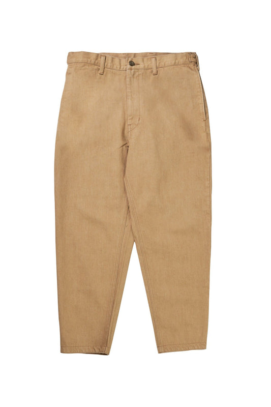 Porter Classic - FORMAL DENIM PANTS - BEIGE