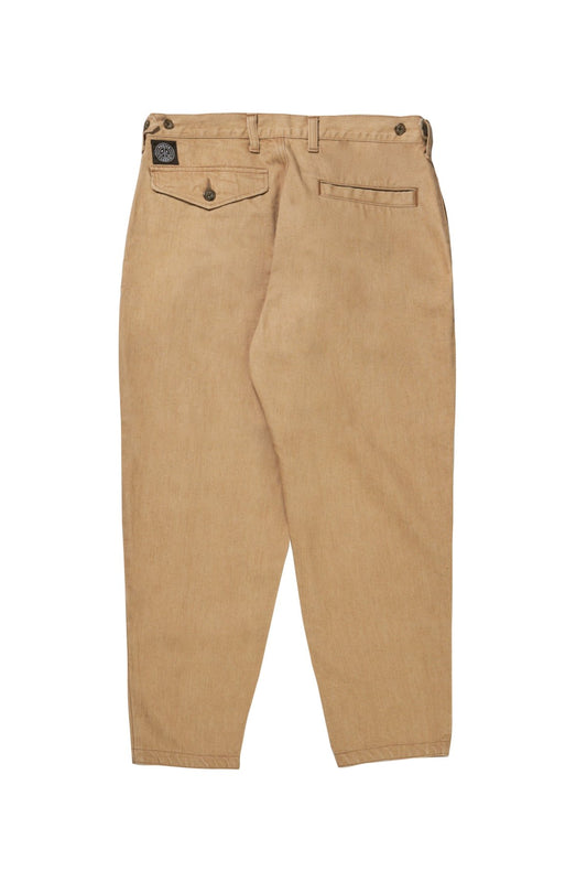 Porter Classic - FORMAL DENIM PANTS - BEIGE