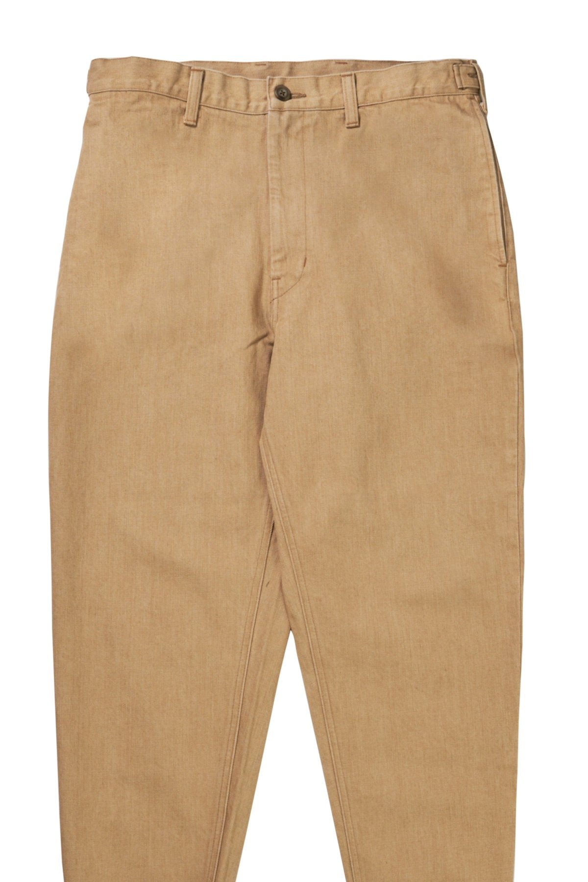 Porter Classic - FORMAL DENIM PANTS - BEIGE