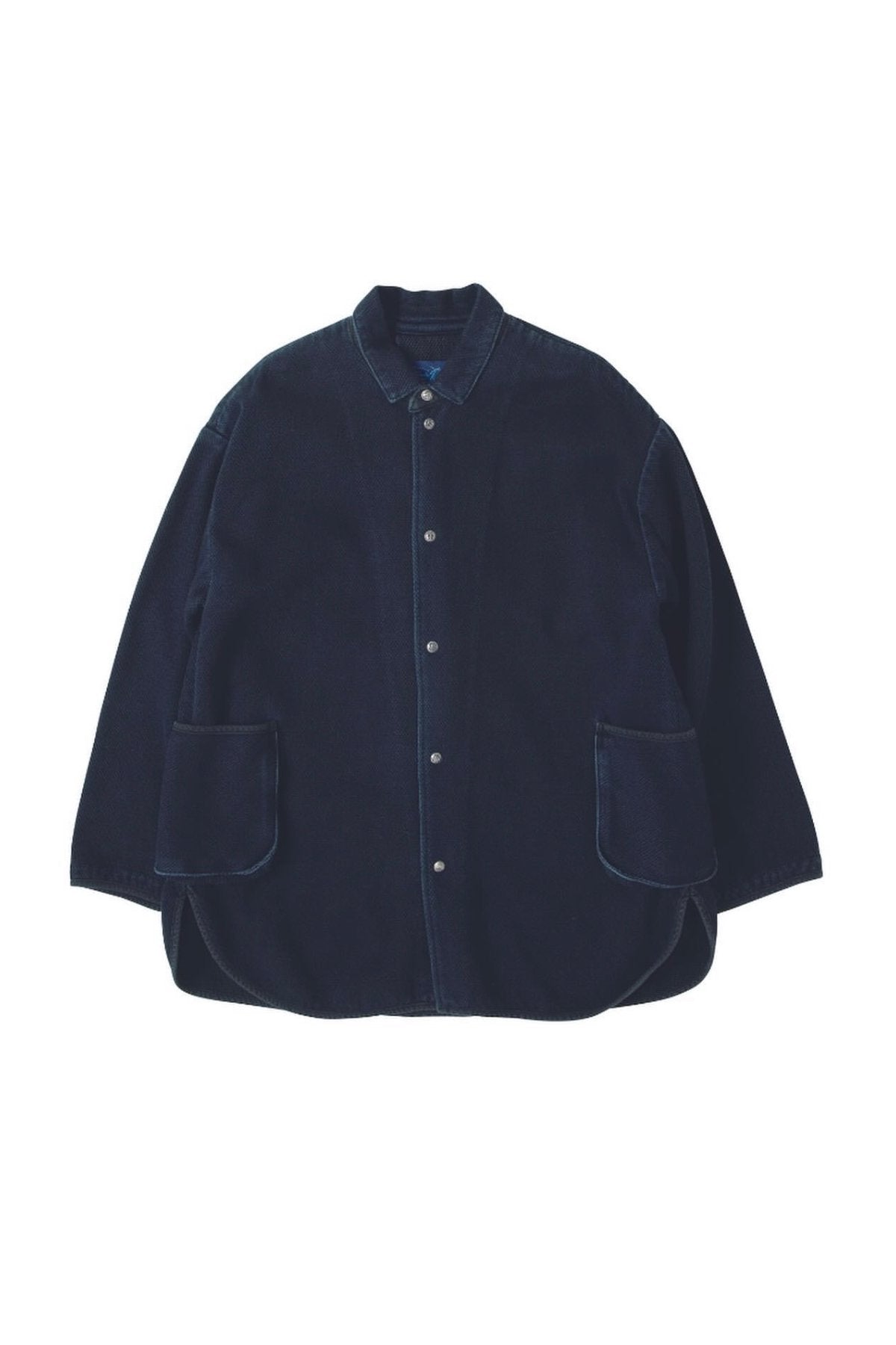 Porter Classic - PC KENDO SHIRT JACKET W/SILVER BUTTONS - DARK NAVY