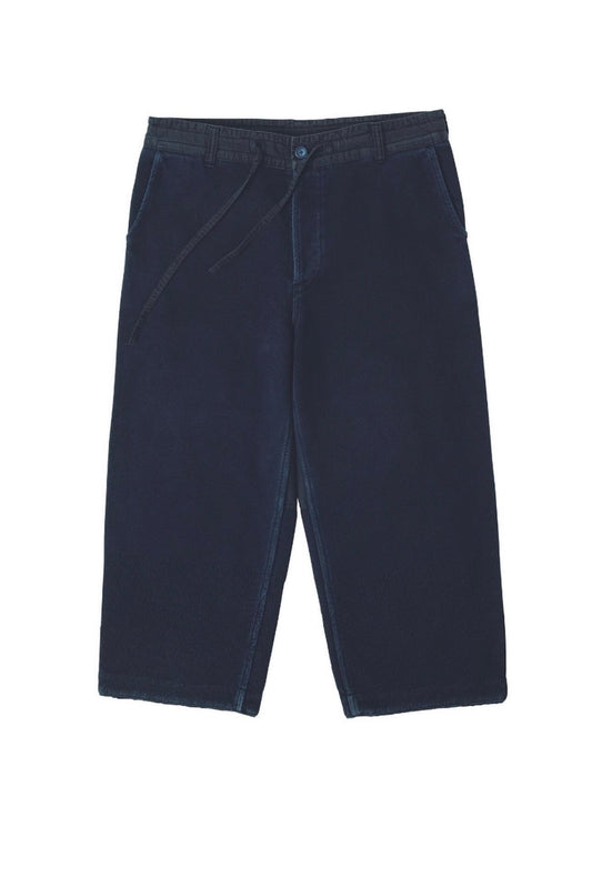 Porter Classic - PC KENDO WIDE PANTS - DARK NAVY