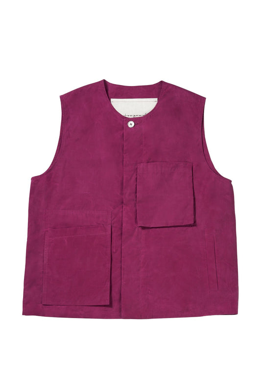 toogood - THE TINKER GILET_MAGENTA