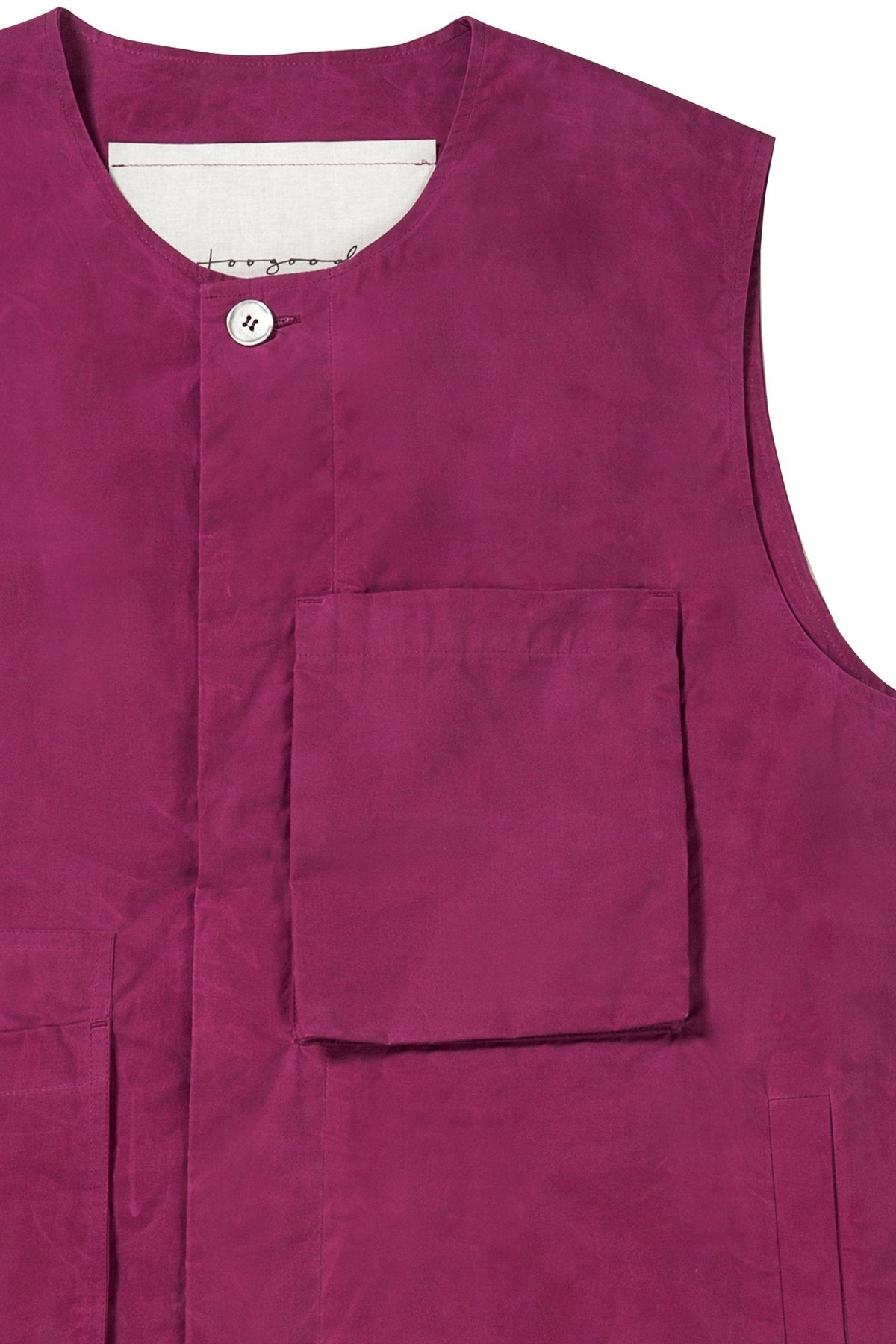 toogood - THE TINKER GILET_MAGENTA