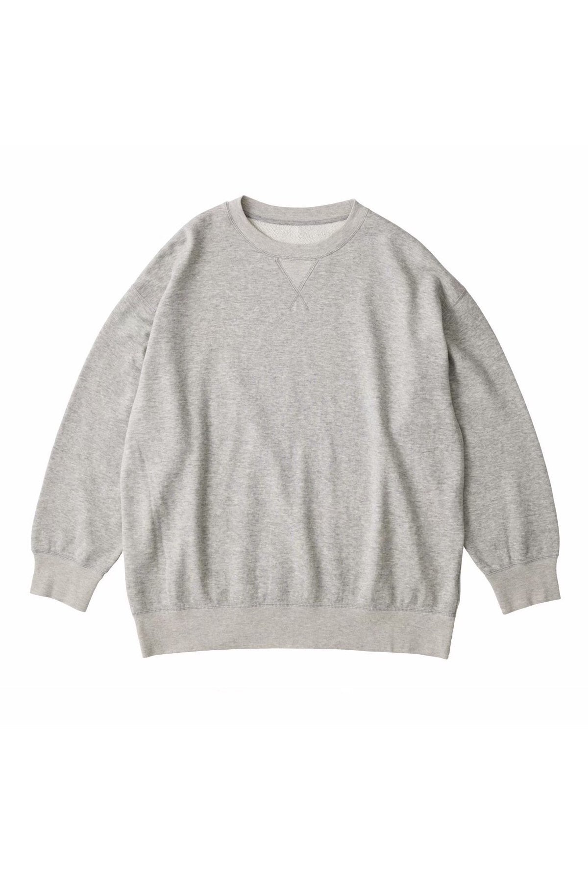 Porter Classic - PEACE COTTON CREW NECK - GRAY