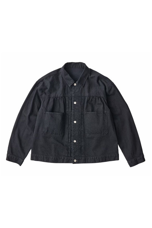 Porter Classic - STEINBECK DENIM JACKET - BLACK