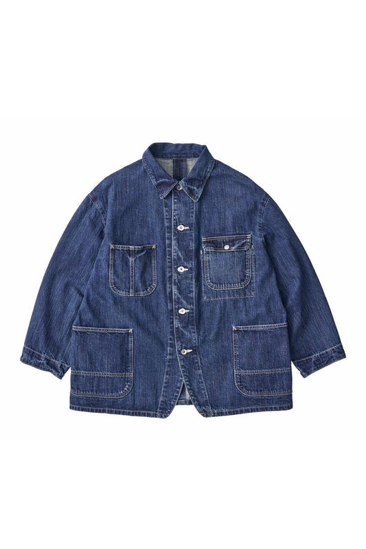 Porter Classic - STEINBECK DENIM COVERALLS - NAVY