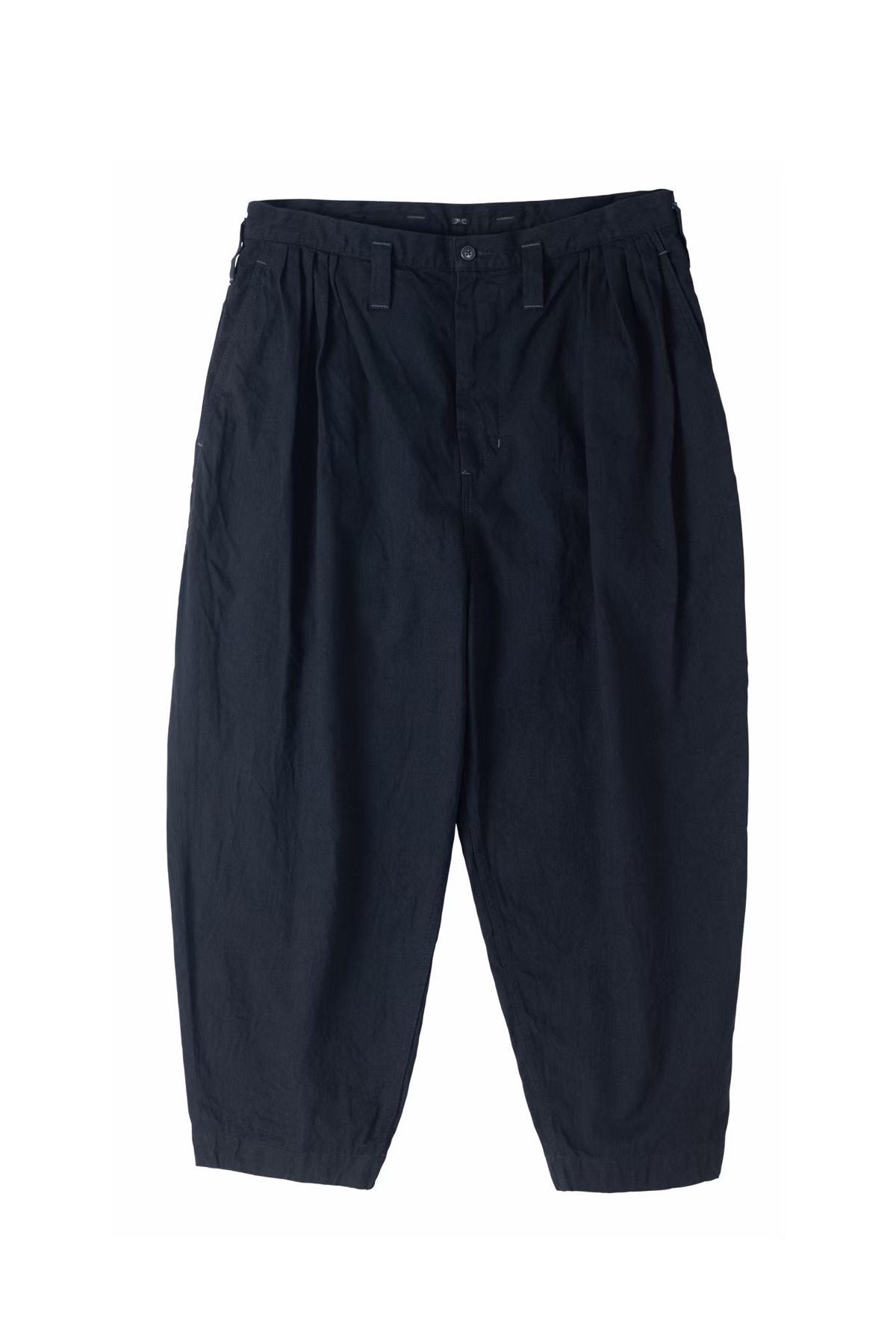 Porter Classic - CLASSIC DENIM BEBOP PANTS - BLACK