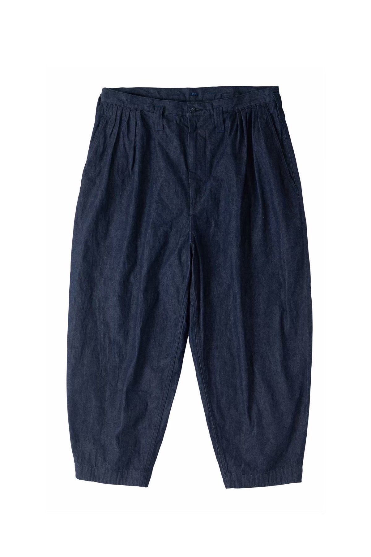 Porter Classic - CLASSIC DENIM BEBOP PANTS - NAVY