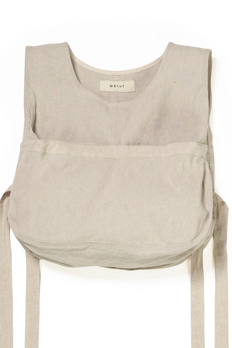 WRYHT - NEWS BOY VEST - BONE