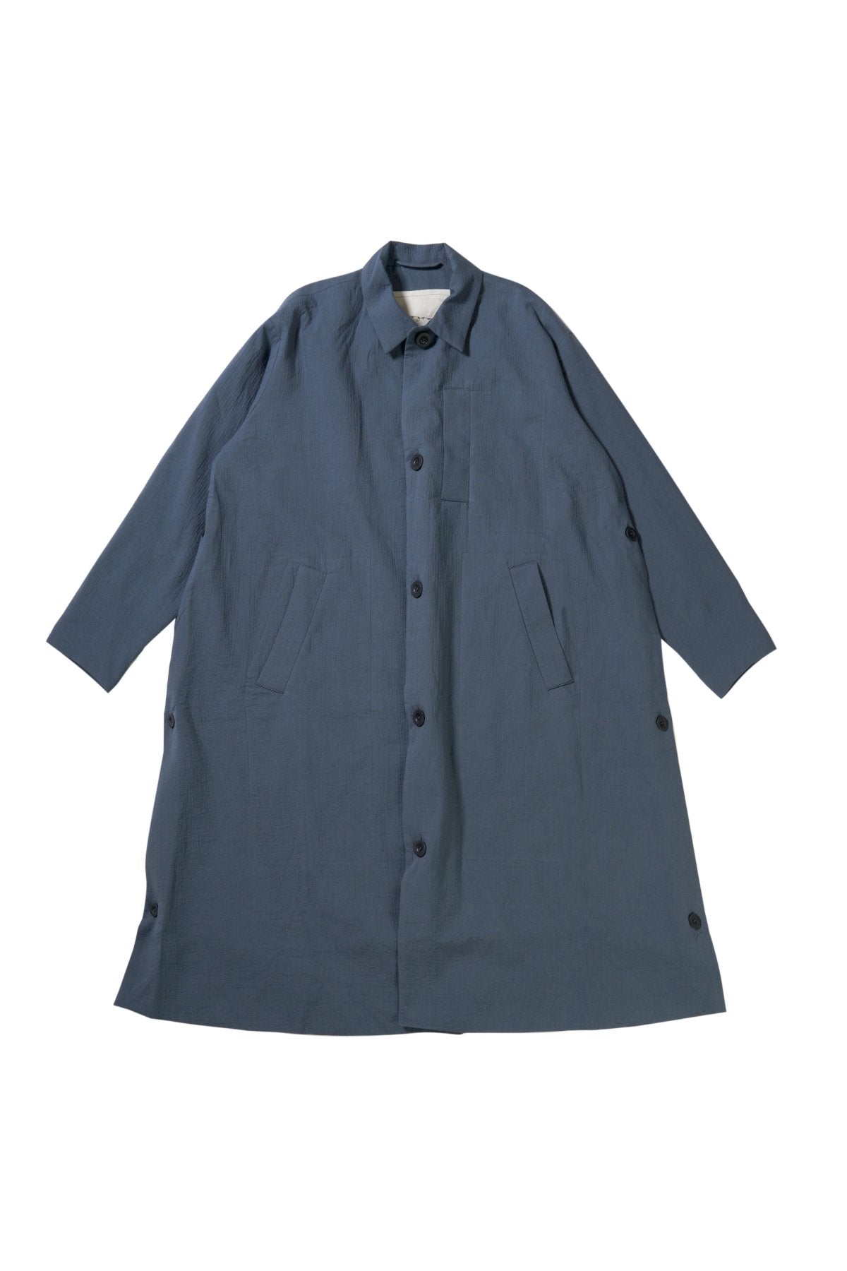 toogood - THE MESSENGER COAT DOUBLE COTTON - CHARCOAL