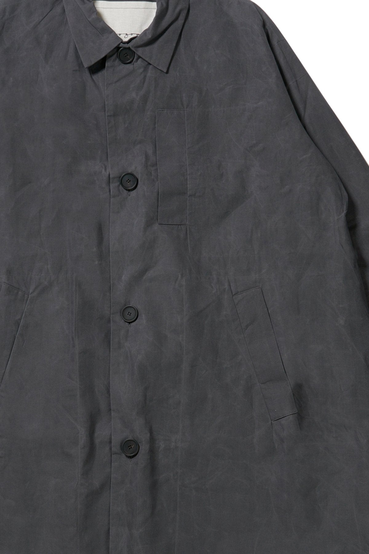 toogood - THE MESSENGER COAT - CHARCOAL