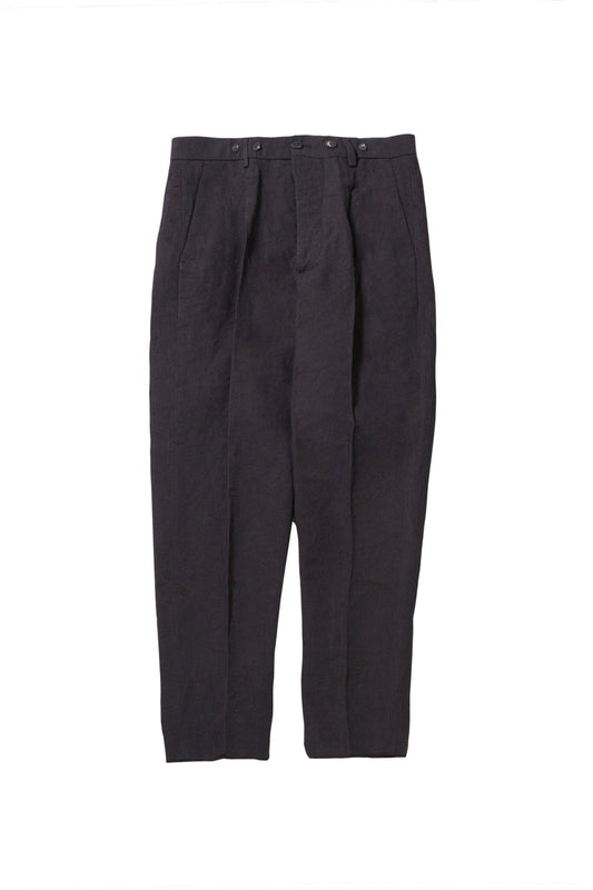 Bergfabel - farmer pants(suspender button) - 320 - carbon