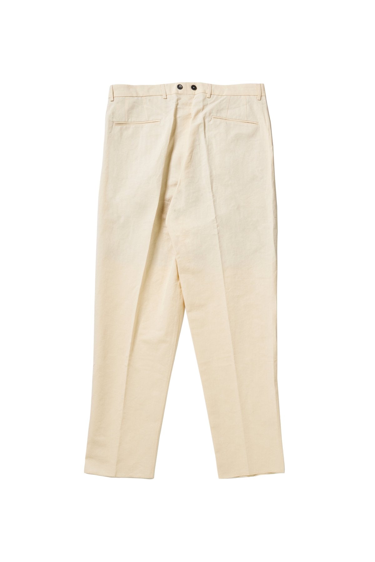 Bergfabel - farmer pants(suspender button) - 323 - almond