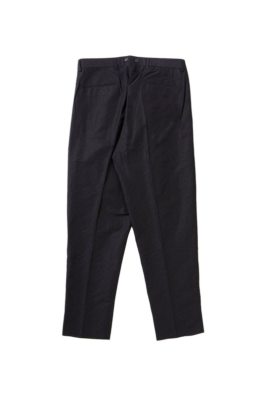 Bergfabel - farmer pants(suspender button) - 326 - black pois