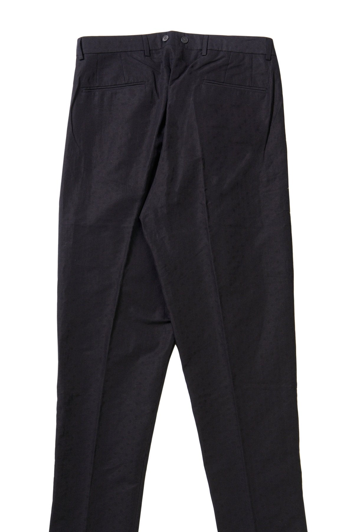 Bergfabel - farmer pants(suspender button) - 326 - black pois