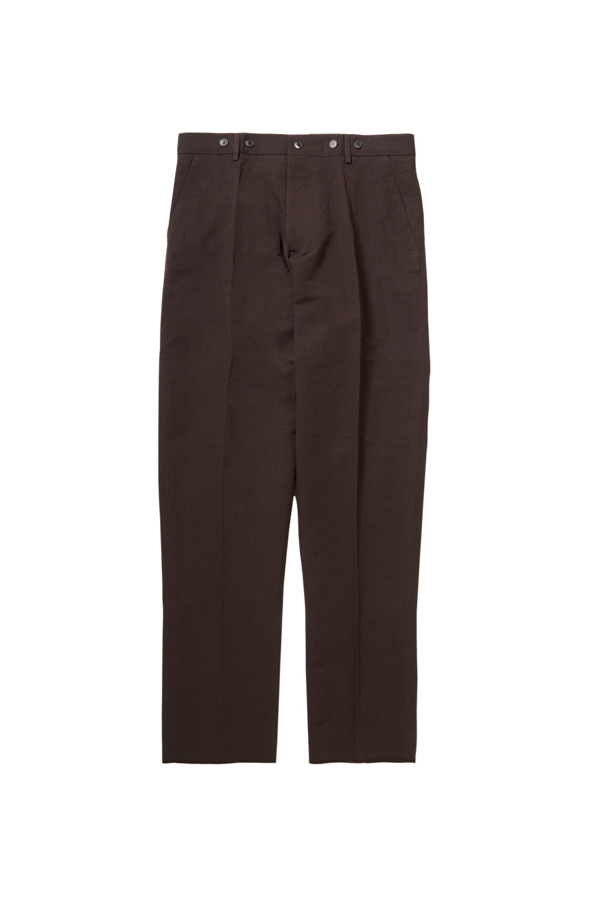 Bergfabel - saka pants(supender button) - 322 - chocolate