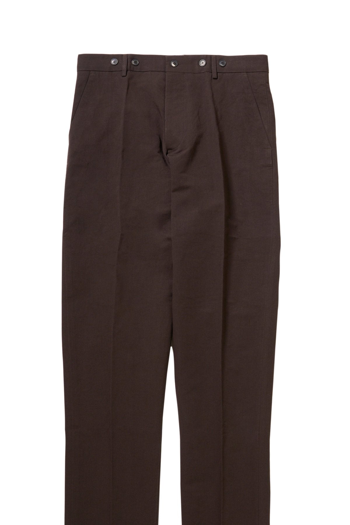 Bergfabel - saka pants(supender button) - 322 - chocolate