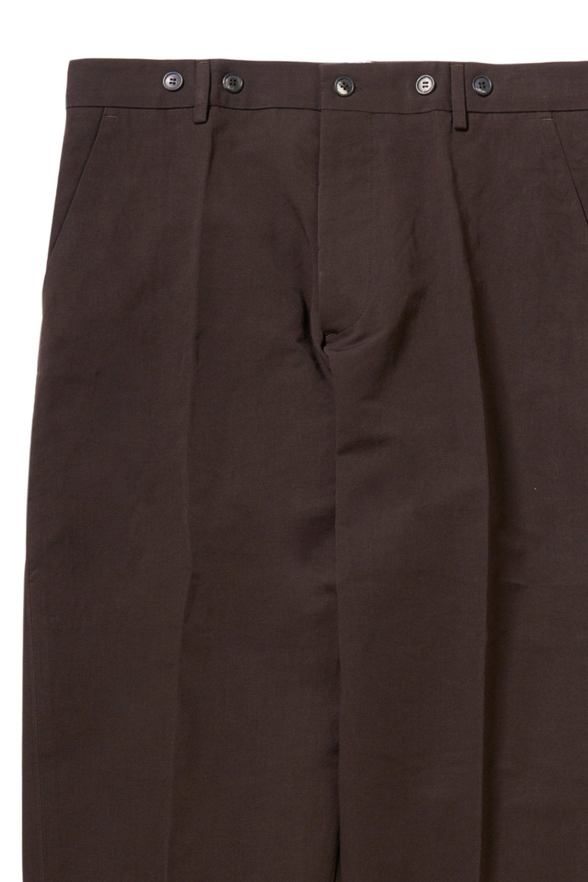 Bergfabel - saka pants(supender button) - 322 - chocolate