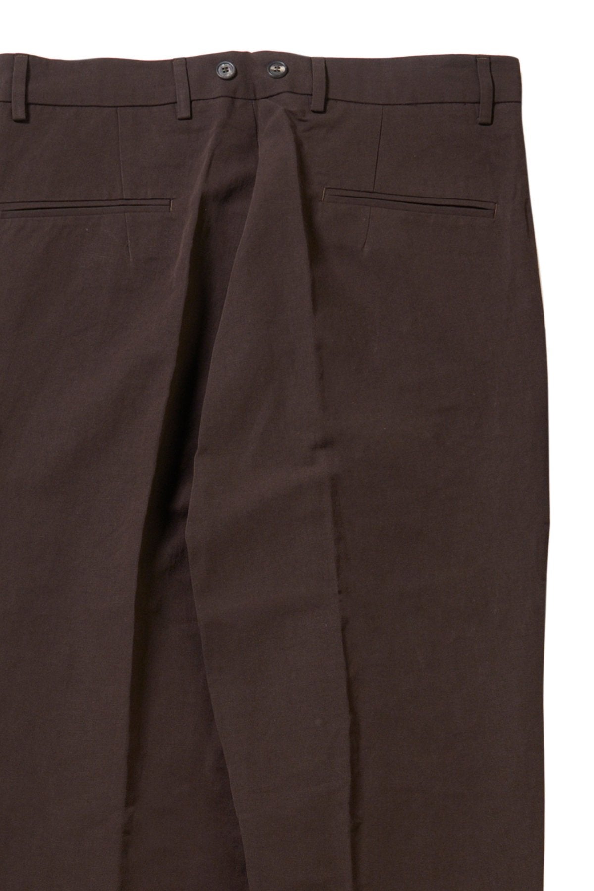 Bergfabel - saka pants(supender button) - 322 - chocolate