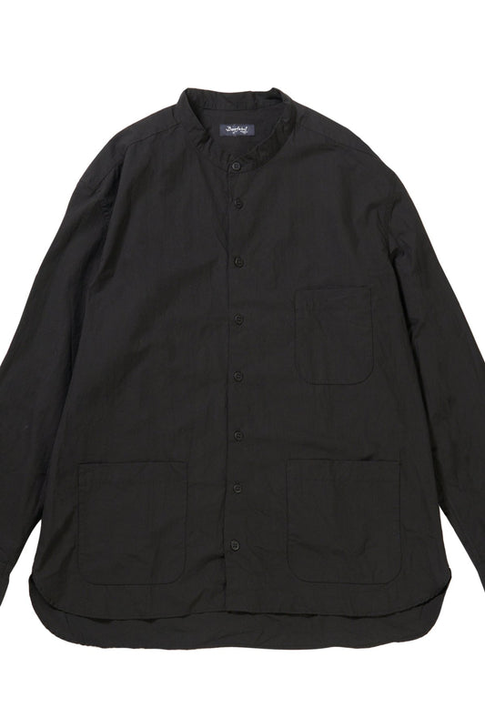 Bergfabel - FARMER SHIRT 3POCKETS TYROL COLLAR - TA07 - black