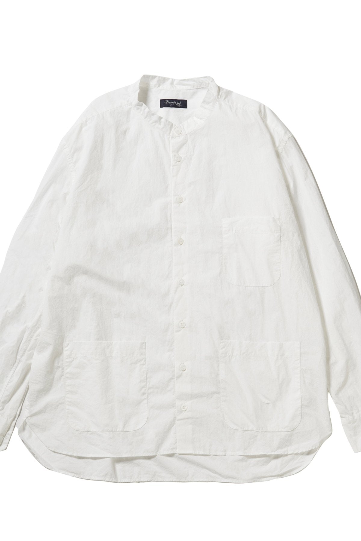 Bergfabel - FARMER SHIRT 3POCKETS TYROL COLLAR - TA01 - white