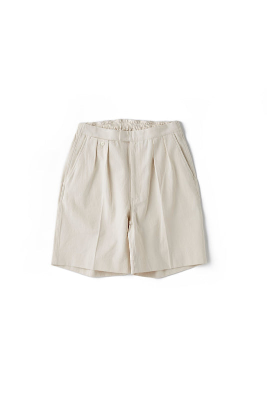 OLD JOE - GATHERING-WAIST SPORTING TROUSER - BONE