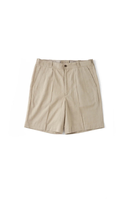 OLD JOE - FRONT TUCK ARMY SHORTS - DUNE