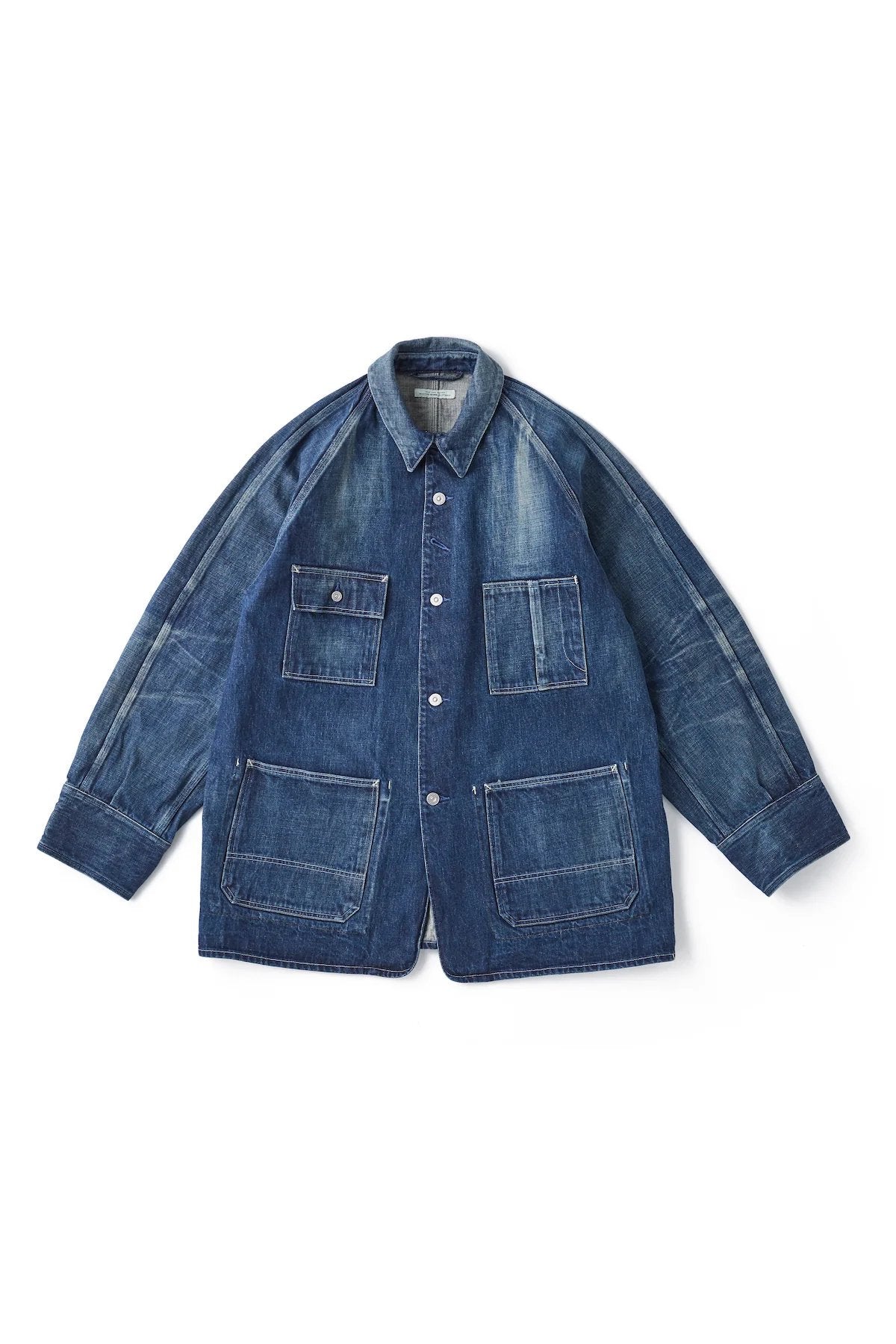 OLD JOE - HAMPTON CHORE JACKET - FADE INDIGO