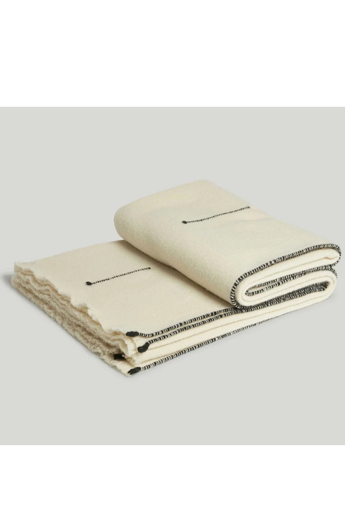 toogood - THE PLOUGH THROW / BRANKET - CREAM