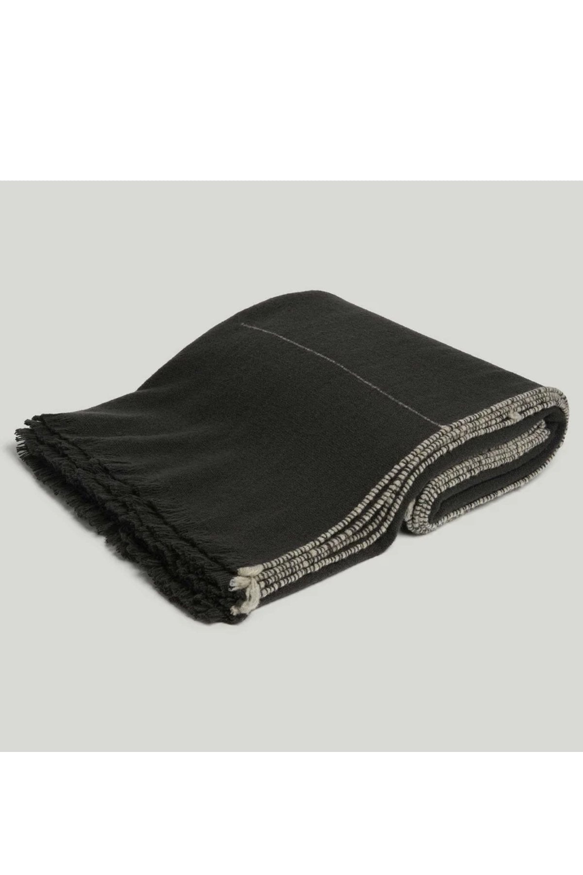 toogood - THE PLOUGH THROW / BLANKET- CHARCOAL