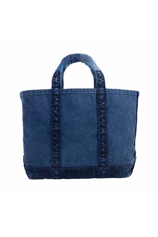 Porter Classic - VINTAGE TRAVELER TOTE BAG(CANVAS) - BLUE